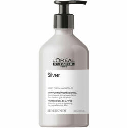 L'Oréal Sampon cu pigmenti violeti pentru par blond, grizonat, alb Silver 500ml (3474636974290)