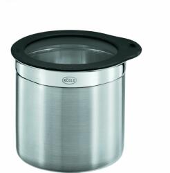 Rösle tároló doboz szilikon peremes üveg fedéllel, 12x12, 5 cm (150557)