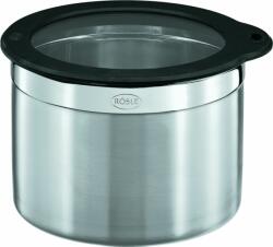 Rösle tároló doboz szilikon peremes üveg fedéllel, 16x6, 5 cm (150559)