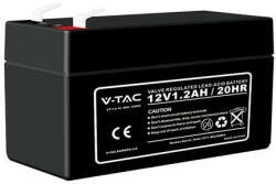 V-Tac Acumulator Gel Plumb 12v 1.2ah 97x43x57mm (sku-23449) - vexio