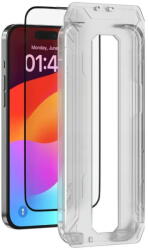 DEVIA Folie Sticla Van Series Full Screen Ultra-Thin iPhone 15 Pro, cu kit montare Transparent (DVFSVSUTIXVPRT) - vexio