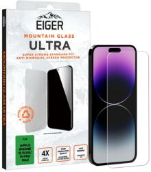 Eiger Folie Sticla 2.5D Mountain Glass Ultra iPhone 15 Plus / 15 Pro Max Clear (EGMSP00249) - vexio