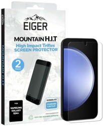 Eiger Folie Clear Triflex H. I. T Samsung Galaxy S24 Plus Clear, pachet de 2 buc (EGSP00936) - vexio