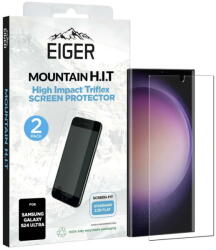Eiger Folie Clear Triflex H. I. TSamsung Galaxy S24 Ultra Clear, pachet de 2 buc (EGSP00939) - vexio