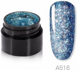 Rosalind glitteres csillogó UV zselé - 5 ml - A516 Kék (2001030139)