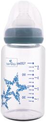Lorelli Бебешко стъклено шише Lorelli - Anti Colic, 120 ml, Moonlight Blue (10200870004) - ozone