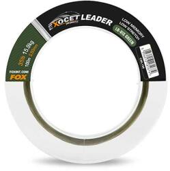 FOX Exocet Pro (verde cu vizibilitate redusă) Leader 35lb (15.9kg) 0.50mm x 100m