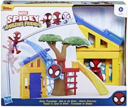 Spidey and His Amazing Friends Set de joaca cu figurina si accesorii, Spidey and his Amazing Friends, F9352