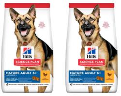 Hill's Science Plan Canine Mature Adult 6+ Large breed Chicken 36 kg (2x18 kg)