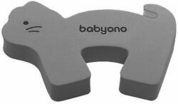 Babyono Protectie pentru gât Babyono - Animale, gri (9250005)