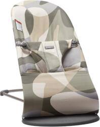 BabyBjörn Balansoar Bliss BabyBjorn print Khaki Green, Bumbac (006039A)