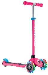 Globber gyerek háromkerekű roller - Primo Lights V2 - Világító Kerekek - Fuchsia (423-610-4)