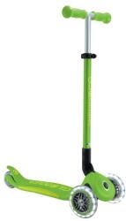 Globber gyerek összecsukható roller - Primo Foldable Plus Lights Apple Green (439-606-2)