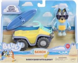 Bluey Bluey, masinuta de plaja cu figurina Figurina