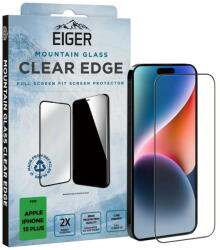 Eiger Folie Sticla 3D Mountain Glass iPhone 15 Plus Clear (EGSP00907) - pcone