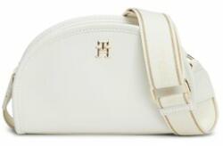 Tommy Hilfiger Geantă Th Monotype Half Moon Camera Bag AW0AW16774 Alb