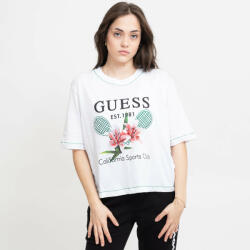Guess zoey boxy t-shirt s | Femei | Tricouri | Alb | V4GI04JA914-G011