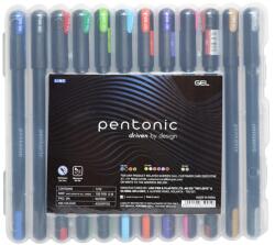Pentonic Pixuri cu gel Linc Pentonic 856SET, 12 Culori/set (856SET)