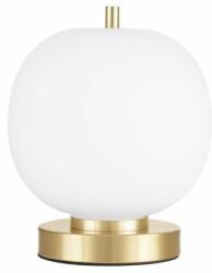 Nova Luce 9624084 | Lato Nova Luce asztali lámpa 22, 5cm kapcsoló 1x E14 arany, opál (9624084)