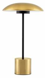 Nova Luce 9501229 | Lash Nova Luce asztali lámpa 44cm kapcsoló 1x LED 250lm 3000K arany, fekete, opál (9501229)