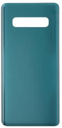 Samsung G975 Galaxy S10 Plus akkufedél (hátlap) ragasztóval, zöld (utángyártott)