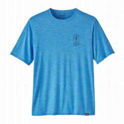 Patagonia M's Cap Cool Daily Graphic Shirt - Lands Mărime: M / Culoare: albastru