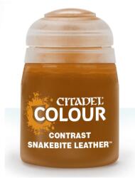  Citadel Contrast Paint (Snakebite Leather) -kontrasztos szín - barna