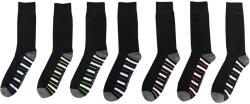 Firetrap Мъжки чорапи Firetrap Formal Socks 7 Pack Mens - Grey Sole