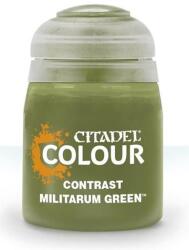 Citadel Contrast Paint (Militarum Green) - kontrasztos szín - zöld