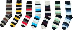 Firetrap Мъжки чорапи Firetrap Formal Socks 7 Pack Mens - Bold Stripe