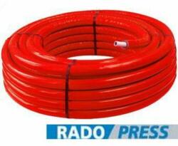 PipeLife RADOPRESS cső szigetelt 16x2 piros (RP16X2-50-IH-R)