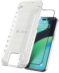DEVIA Folie iPhone 14 Pro Max Devia Sticla Van Series Full Anti-Static, cu kit de montare, Black (DVFVASIXIVPMB) - pcone