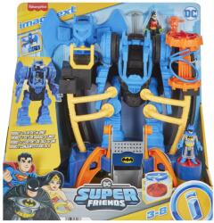 Mattel FISHER PRICE IMAGINEXT DC SUPER FRIENDS ROBOT BATMAN SI CENTRU DE COMANDA SuperHeroes ToysZone