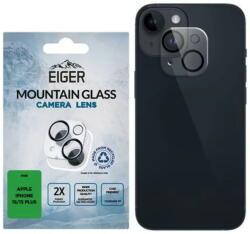 Eiger Folie Sticla Camera 3D Mountain Glass iPhone 15 / 15 Plus Clear (EGSP00910) - pcone