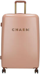 Charm London rose gold 4 kerekű nagy bőrönd (22054009-L)