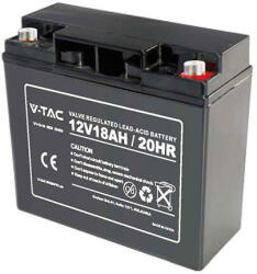 V-Tac Acumulator Gel Plumb 12v 18ah 180x77x167mm (sku-23453) - pcone