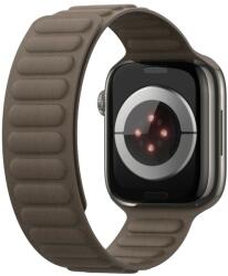 DuxDucis Curea silicon DuxDucis Magnetic BL compatibila cu Apple Watch 4/5/6/7/8/SE/Ultra 42/44/45/49mm Gri inchis (6934913023808)