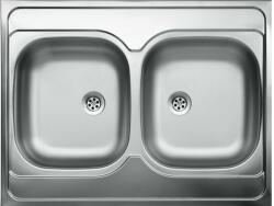 Laveo SK2_020T - LAVEO LON 60 2M rozsdamentes teletetős mosogató 800X600 bűzelzáró szifonnal (SK2_020T)