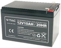 V-Tac Acumulator Gel Plumb 12v 10ah 151x98x101mm (sku-23452) - pcone