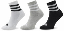 adidas Rövid unisex zoknik adidas 3-Stripes Cushioned Sportswear Mid-Cut Socks 3 Pairs IC1318 Szürke 46_48 Női