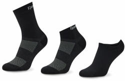 Reebok Rövid unisex zoknik Reebok Active Foundation Ankle Socks 3 Pairs GH0404 Fekete 40_42 Női