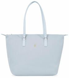 Tommy Hilfiger Дамска чанта Tommy Hilfiger Poppy Canvas Tote AW0AW15983 Светлосиньо (Poppy Canvas Tote AW0AW15983)