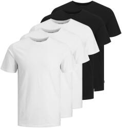 JACK & JONES Póló 'Essentials' fekete, fehér, Méret XS
