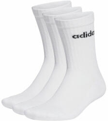 adidas Unisex Magasszárú Zokni adidas Linear Crew Cushioned Socks 3 Pairs HT3455 white/black M Férfi