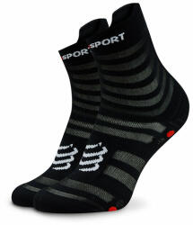 Compressport Unisex Magasszárú Zokni Compressport Pro Racing Socks V4.0 Ultralight Run High XU00050B Black/Red 39_41 Férfi