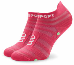 Compressport Șosete Medii Unisex Compressport Pro Racing Socks v4.0 Ultralight Run Low XU00051B Hot Pink/Summer Green 379