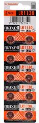 Maxell mini alkáli gombelem G10 LR1130 10 db (6922910320341)