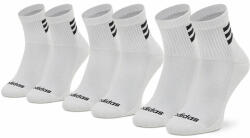 adidas 3 pár uniszex hosszú szárú zokni adidas Hc 3 Stripes Quarter HD2211 White 46_48 Férfi