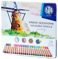 Astra Színes ceruza ASTRA hengeres fémdobozos 24 színű (312117002) - fotoland