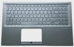 ASUS VivoBook 15 A512DA A512FA A512FB A512UA A512UF burkolattal (topcase) gyári ezüst magyar (HU) laptop/notebook billentyűzet